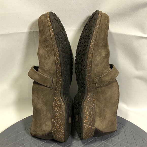 TEVA Mary Jane Shoes Size 7.5 Brown Walking Casual Comfort Snap Button #4028 - Picture 8 of 11